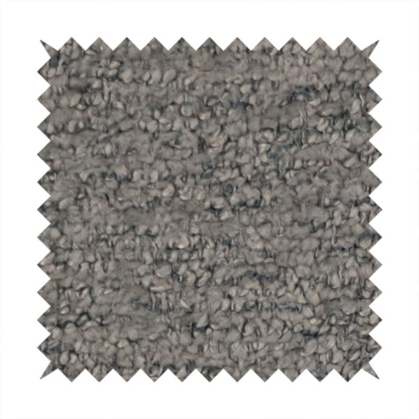 Seoul Boucle Upholstery Fabric Steel Grey Colour CTR-2999 - Made To Measure Curtains