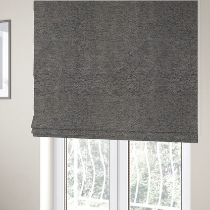 Seoul Boucle Upholstery Fabric Steel Grey Colour CTR-2999 - Roman Blinds