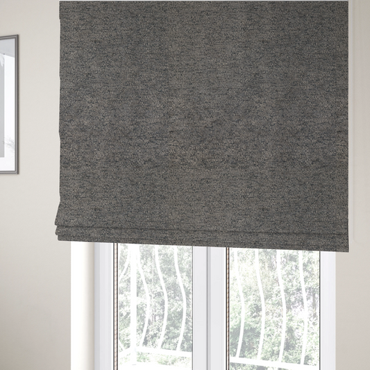 Seoul Boucle Upholstery Fabric Steel Grey Colour CTR-2999 - Roman Blinds
