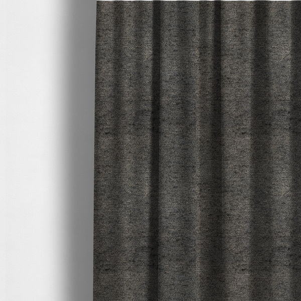 Seoul Boucle Upholstery Fabric Davy's Grey Colour CTR-3000 - Made To Measure Curtains