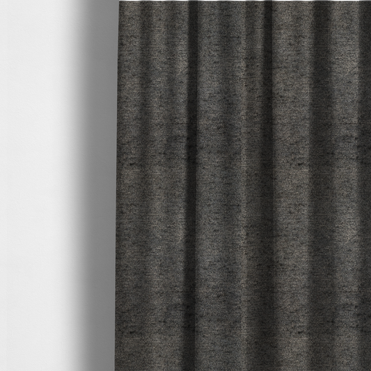 Seoul Boucle Upholstery Fabric Davy's Grey Colour CTR-3000 - Made To Measure Curtains