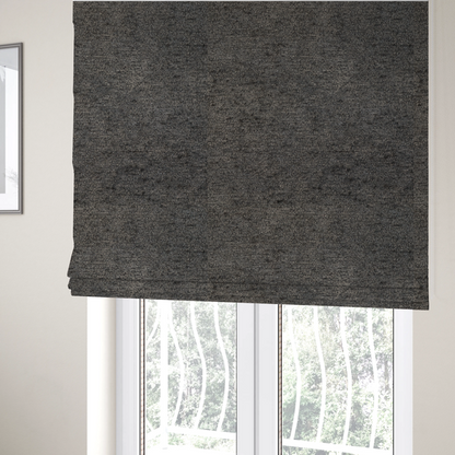 Seoul Boucle Upholstery Fabric Davy's Grey Colour CTR-3000 - Roman Blinds