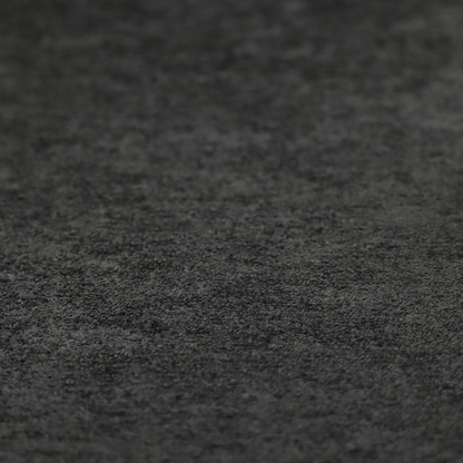 Seoul Boucle Upholstery Fabric Black Colour CTR-3001 - Made To Measure Curtains