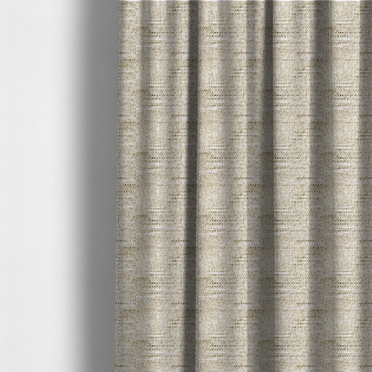 Osaka Soft Large Weave Upholstery Fabric Coffee Cream Colour CTR-3003 - Made To Measure Curtains