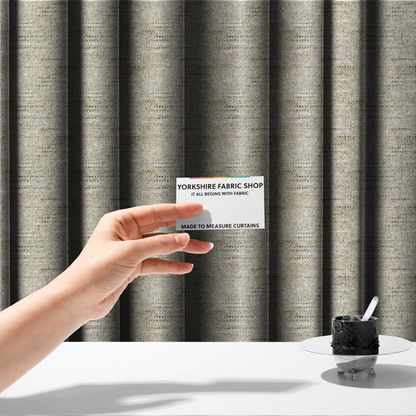 Osaka Soft Large Weave Upholstery Fabric Coffee Cream Colour CTR-3003 - Made To Measure Curtains