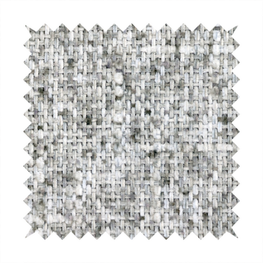 Osaka Soft Large Weave Upholstery Fabric Light Grey Colour CTR-3008