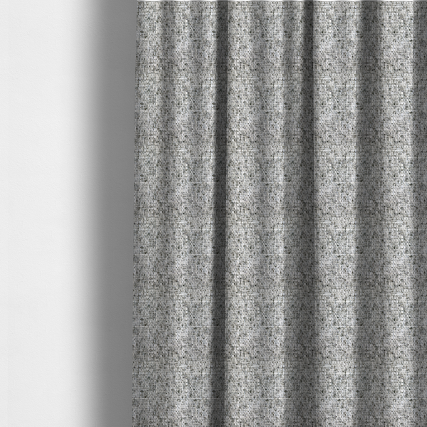 Osaka Soft Large Weave Upholstery Fabric Light Grey Colour CTR-3008 - Made To Measure Curtains