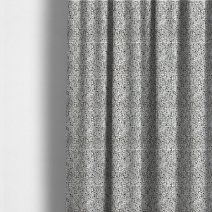 Osaka Soft Large Weave Upholstery Fabric Light Grey Colour CTR-3008 - Made To Measure Curtains