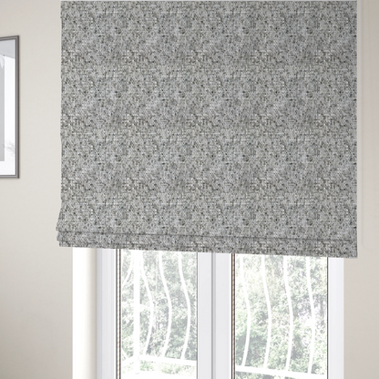 Osaka Soft Large Weave Upholstery Fabric Light Grey Colour CTR-3008 - Roman Blinds