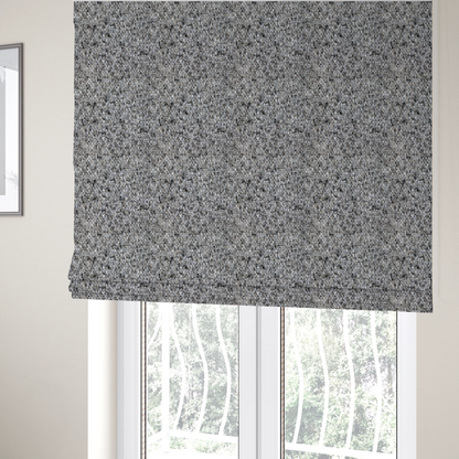 Osaka Soft Large Weave Upholstery Fabric Grey Colour CTR-3009 - Roman Blinds