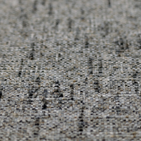 Osaka Soft Large Weave Upholstery Fabric Dark Grey Colour CTR-3010 - Made To Measure Curtains