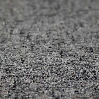 Osaka Soft Large Weave Upholstery Fabric Charcoal Colour CTR-3011 - Made To Measure Curtains