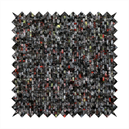 Osaka Soft Large Weave Upholstery Fabric Black Colour CTR-3012 - Made To Measure Curtains