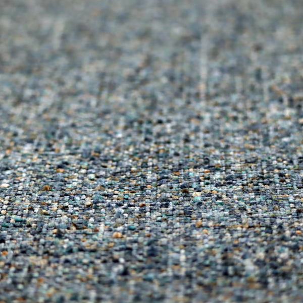 Osaka Soft Large Weave Upholstery Fabric Ocean Blue Colour CTR-3013 - Handmade Cushions