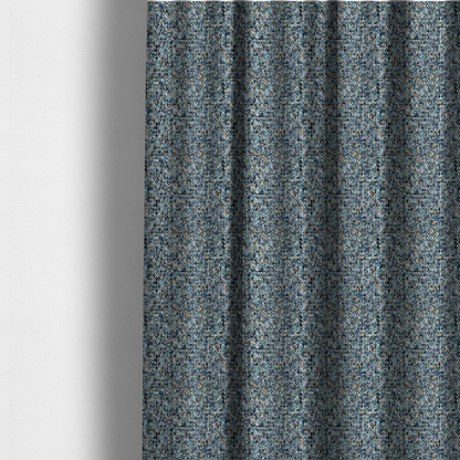 Osaka Soft Large Weave Upholstery Fabric Ocean Blue Colour CTR-3013 - Made To Measure Curtains
