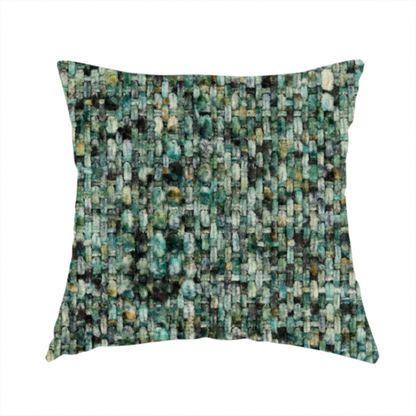 Osaka Soft Large Weave Upholstery Fabric Turquoise Colour CTR-3014 - Handmade Cushions