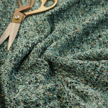 Osaka Soft Large Weave Upholstery Fabric Turquoise Colour CTR-3014 - Handmade Cushions