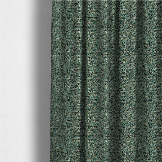 Osaka Soft Large Weave Upholstery Fabric Turquoise Colour CTR-3014 - Made To Measure Curtains