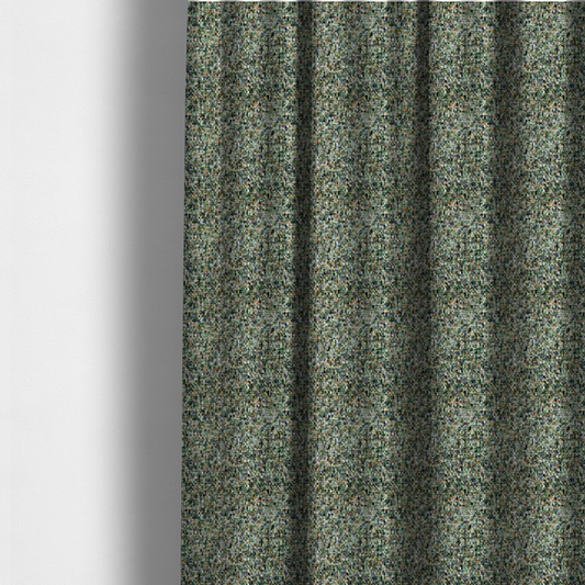 Osaka Soft Large Weave Upholstery Fabric Green Colour CTR-3015 - Made To Measure Curtains
