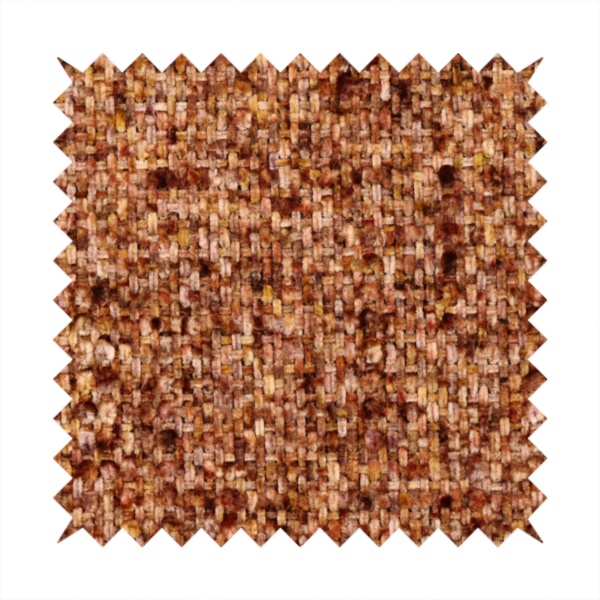 Osaka Soft Large Weave Upholstery Fabric Orange Colour CTR-3016 - Made To Measure Curtains