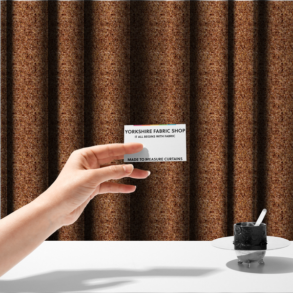 Osaka Soft Large Weave Upholstery Fabric Orange Colour CTR-3016 - Made To Measure Curtains