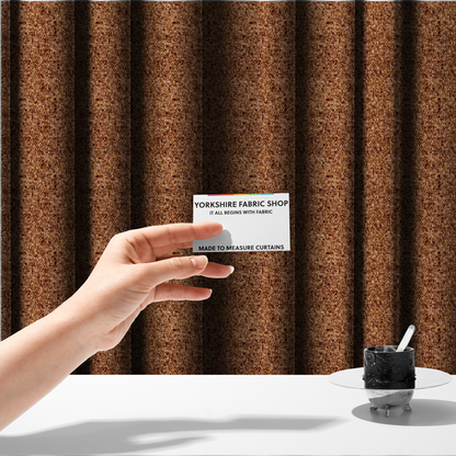 Osaka Soft Large Weave Upholstery Fabric Orange Colour CTR-3016 - Made To Measure Curtains