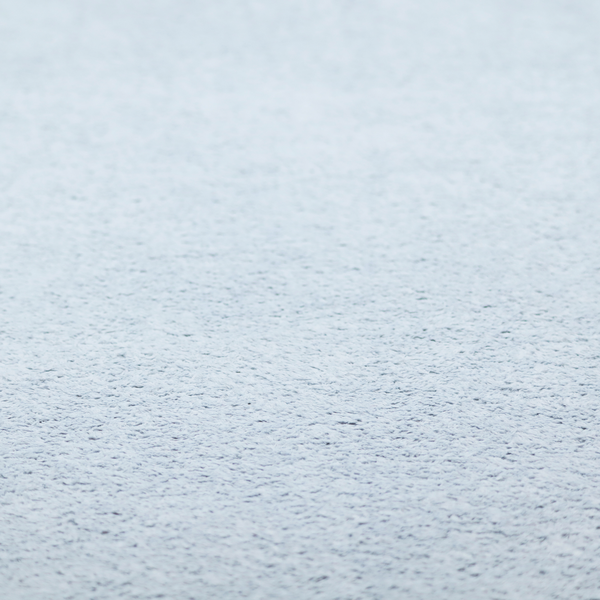 A soft, pale blue fabric with a dense, uniform, and plush pile.