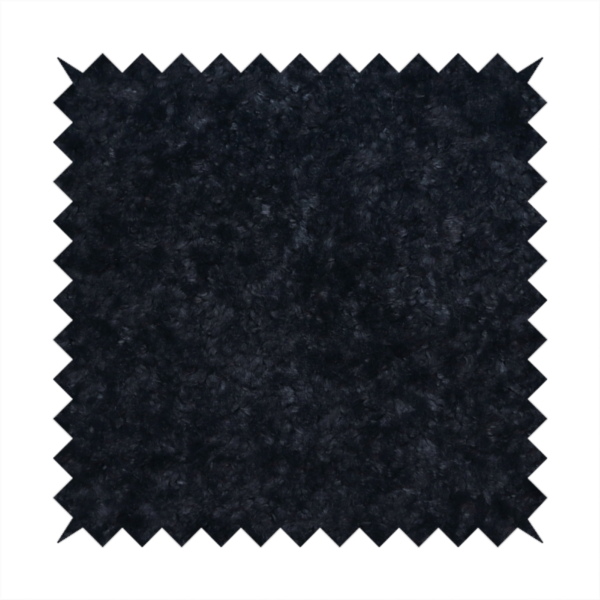 A plush charcoal fabric with a dense, uniform, textured pile like thick fleece.