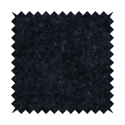 A plush charcoal fabric with a dense, uniform, textured pile like thick fleece.
