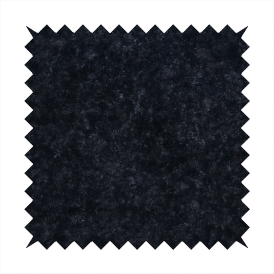 A plush charcoal fabric with a dense, uniform, textured pile like thick fleece.