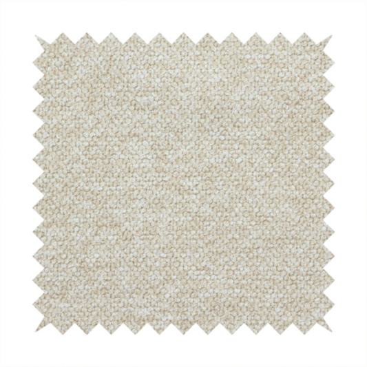 A creamy off-white textured upholstery fabric with a consistent, neutral weave.