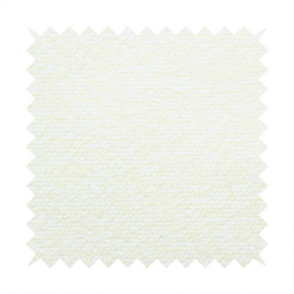 A bright off-white textured upholstery fabric with a clean, light weave.