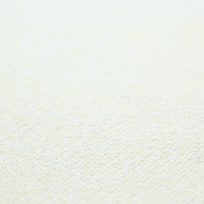 A bright off-white textured upholstery fabric with a clean, light weave.