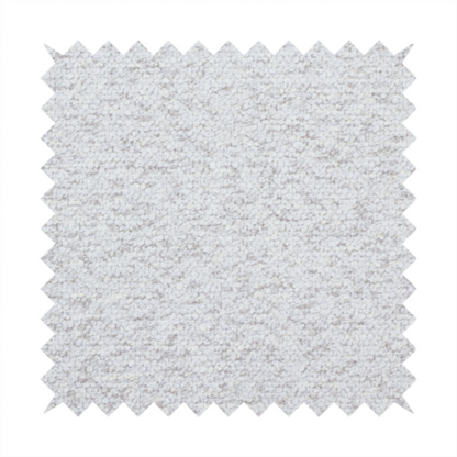 A light cool-toned grey and white blend textured upholstery fabric.