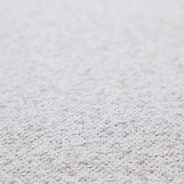 A light cool-toned grey and white blend textured upholstery fabric.