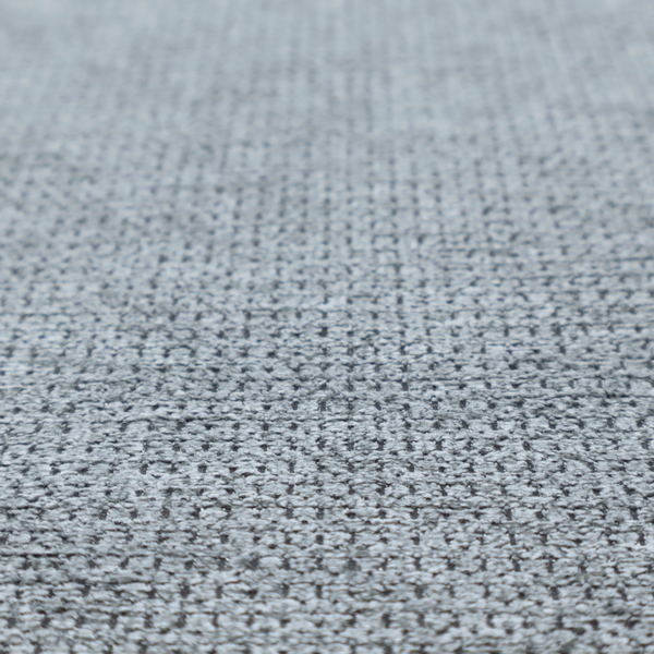 A cool-toned, silver-grey weave with subtle dark lowlights.