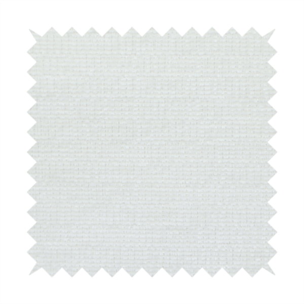 A off-white fabric with a prominent horizontal ribbed texture. The weave features thicker, raised cream threads that create a subtle striped effect on a matte, textured surface, ideal for modern interior design.