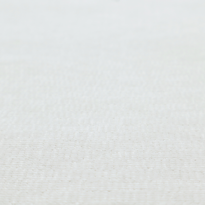 A off-white fabric with a prominent horizontal ribbed texture. The weave features thicker, raised cream threads that create a subtle striped effect on a matte, textured surface, ideal for modern interior design.