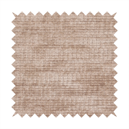 A warm rosy-taupe or dusty mauve fabric with a soft, chenille-like horizontal rib. The texture is plush and slightly irregular, creating a comfortable, lived-in look with subtle variations in colour and light.