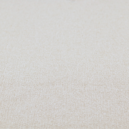 A warm off-white or light oatmeal shade. The textile features a dense, multi-tonal basket weave pattern with visible interlacing threads in cream and soft beige, creating a textured, linen-look surface.