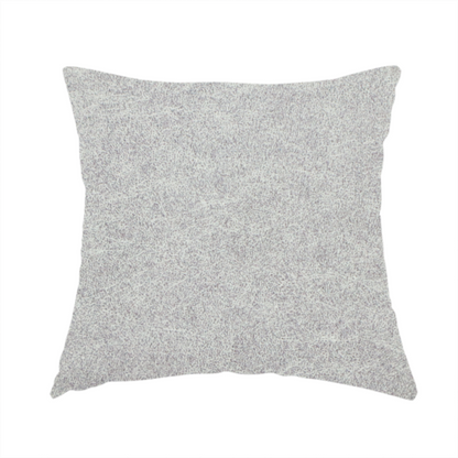 The fabric used to create these handmade cushions is a silver fabric with a dense, mottled texture. The cool-toned purple and grey fibres create a hazy, weathered effect, punctuated by the collection’s signature light "crackle" distressing for a soft, weathered aesthetic.