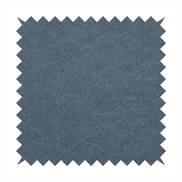 A dark navy or midnight blue fabric with a dense, distressed felt-like texture. This material is the darkest blue in the collection, featuring a tight, mottled blend of deep indigo and slate grey fibres. It is characterized by the signature organic, light-coloured "crackle" veins that give it the weathered appearance of premium distressed suede or heavy-duty industrial wool.
