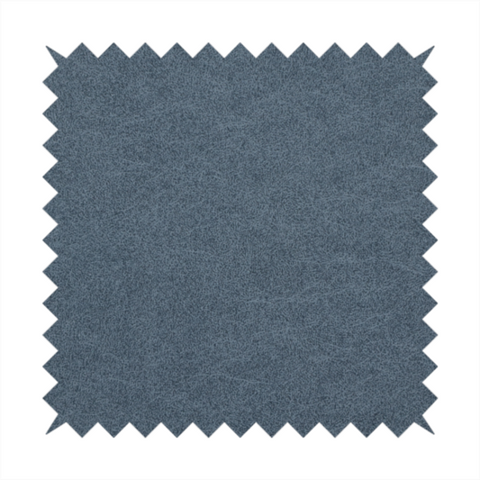 A dark navy or midnight blue fabric with a dense, distressed felt-like texture. This material is the darkest blue in the collection, featuring a tight, mottled blend of deep indigo and slate grey fibres. It is characterized by the signature organic, light-coloured "crackle" veins that give it the weathered appearance of premium distressed suede or heavy-duty industrial wool.