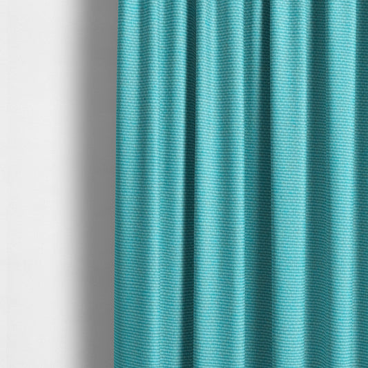 Playtime Plain Cotton Fabrics Collection Teal Blue Colour Water Repellent Upholstery Fabric CTR-319 - Made To Measure Curtains