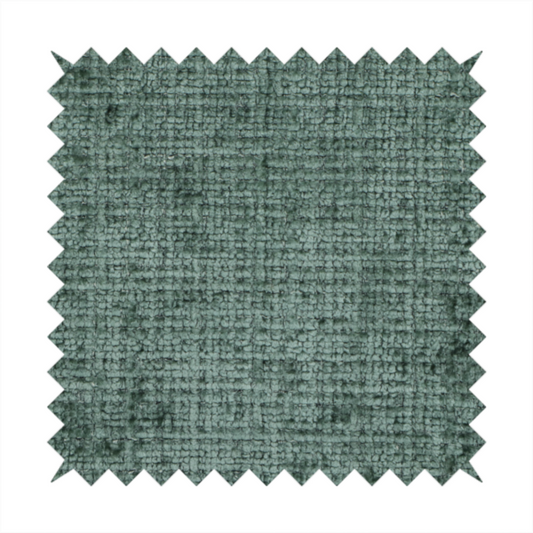 Scanno Weave upholstery fabric in a deep forest green shade, featuring a detailed, woven texture with an interlocking grid pattern.