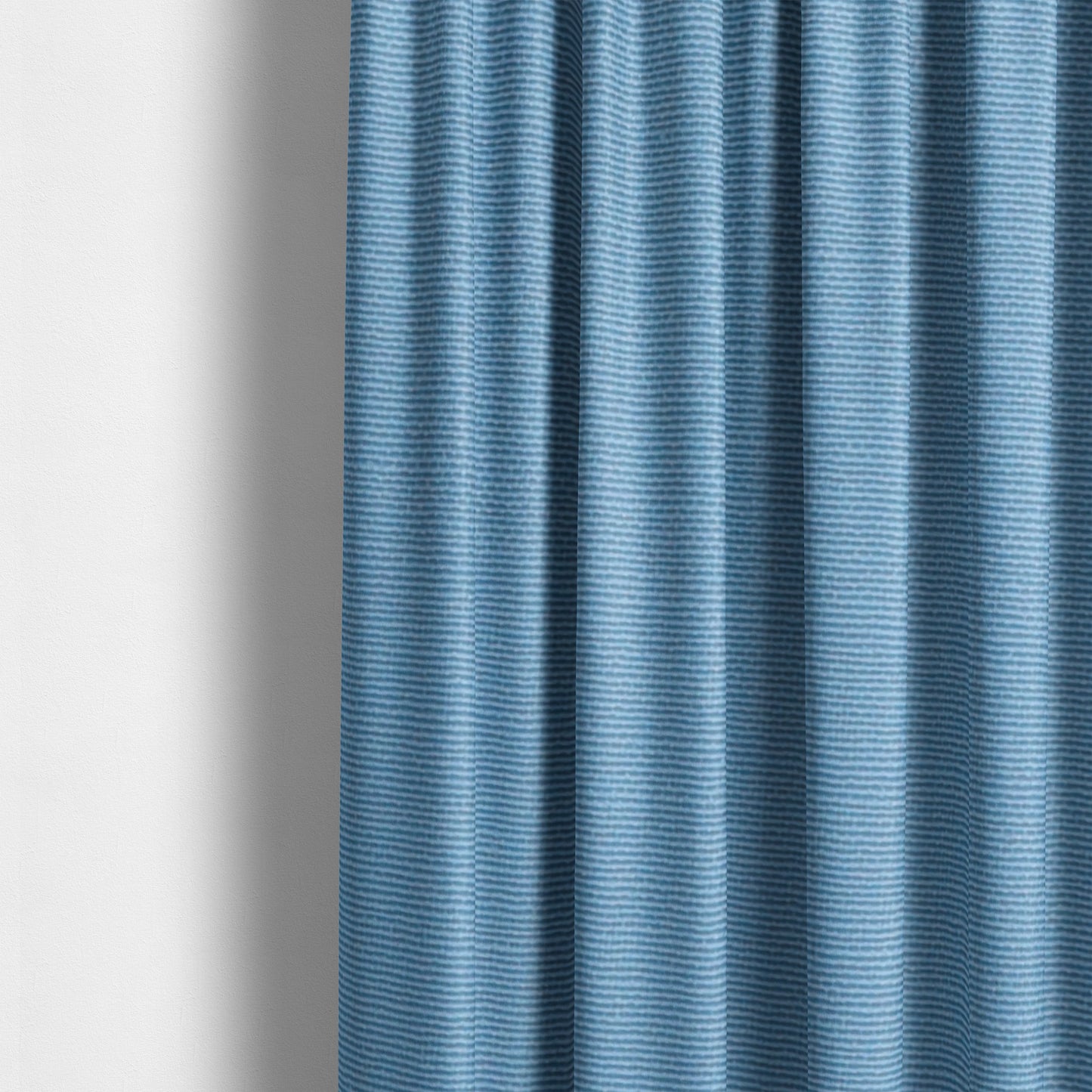 Playtime Plain Cotton Fabrics Collection Blue Colour Water Repellent Upholstery Fabric CTR-320 - Made To Measure Curtains