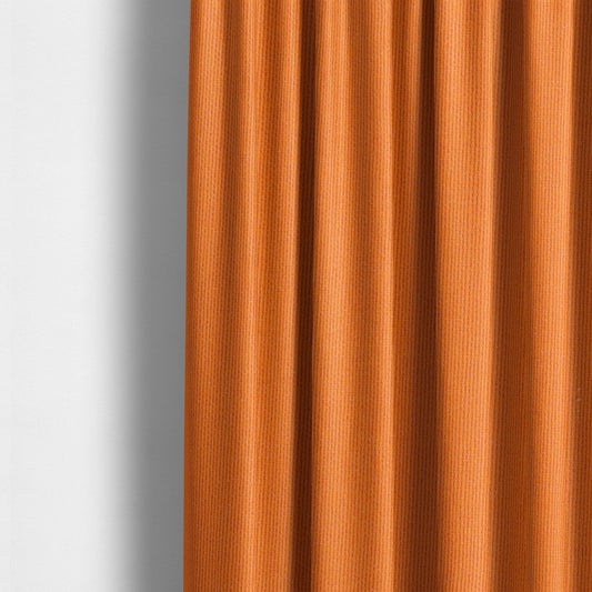 Playtime Plain Cotton Fabrics Collection Orange Colour Water Repellent Upholstery Fabric CTR-321 - Made To Measure Curtains