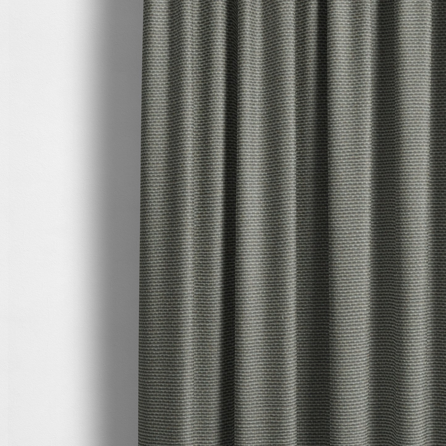 Playtime Plain Cotton Fabrics Collection Grey Colour Water Repellent Upholstery Fabric CTR-322 - Made To Measure Curtains