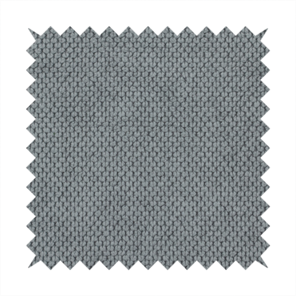 A premium cool grey waffle-knit fabric, featuring a crisp, clean, three-dimensional honeycomb weave.