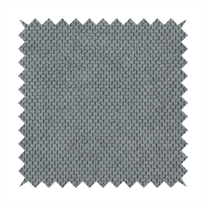 A premium cool grey waffle-knit fabric, featuring a crisp, clean, three-dimensional honeycomb weave.